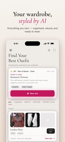 Outfit AI screen 1