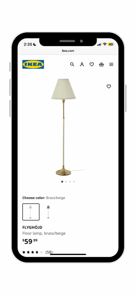 Start shopping with room ai